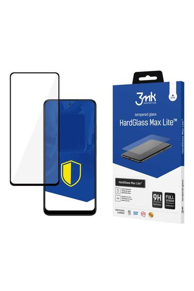 3MK HardGlass Max Lite Full Screen Xiaomi Redmi Note 12 5G / Poco X5 5G Μαύρο