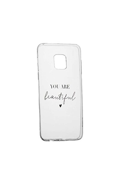 bestcase Husa cu mesaj You Are Beautiful, pentru Xiaomi Redmi Note 9 Pro Max,...
