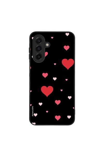 Sonique Θήκη Heart Series για Samsung Galaxy A17 4G / Galaxy A17 5G Μαύρο