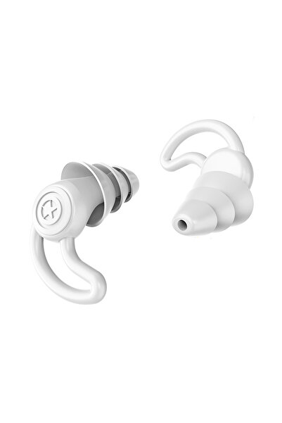 Choice1 White HUAK Quiet Ear Plugs for Everyday Noise Relief Clear Speech Noi...