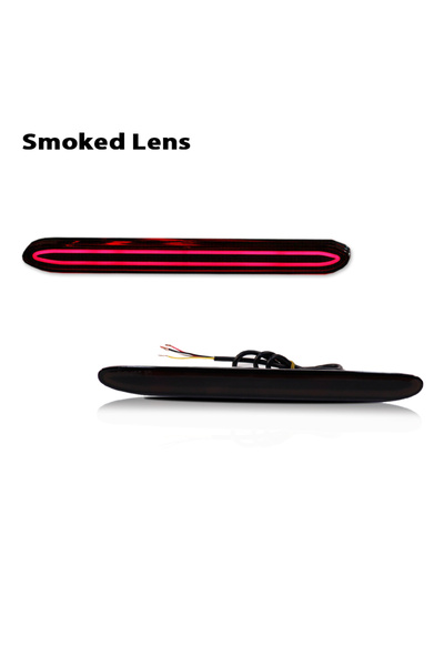 Choice1 Smoke Lens 2PCS Auto LED Rear Bumper Reflector Light For Honda Acura ...