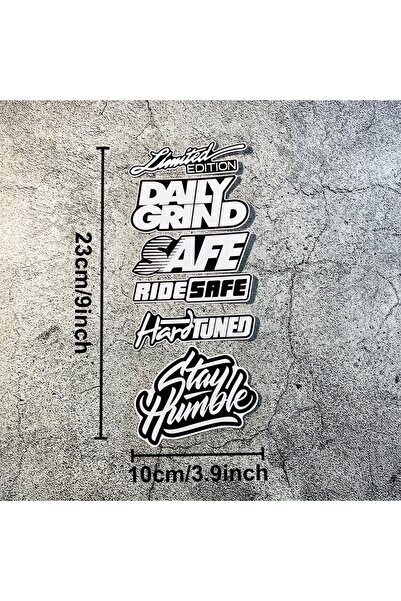 Choice1 23x10CM DGSR-G-P JDM Style Motorcycle Stickers Waterproof Vinyl Decal...