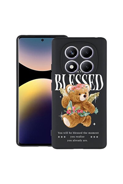 bestcase ¬Æ Husa pentru Xiaomi Redmi Note 14 Pro 4G, Teddy Bear Blessed, Slim...