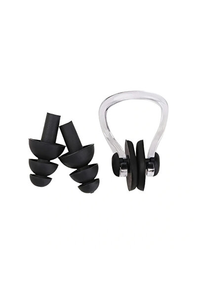 Choice1 black 1set Waterproof Silicone Swimming Earplugs Nose Clip Plugs,Ear ...