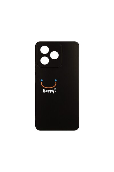 bestcase Husa pentru OPPO A40, BestCase¬Æ Slim SIlicon, Be Happy, Protectie C...