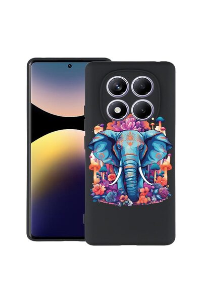 bestcase ¬Æ Husa pentru Xiaomi Redmi Note 14 Pro 4G, Dream Colors - Elephant,...