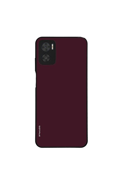 Sonique Θήκη ColorBloc Series για Motorola Moto E22 4G Μπορντό