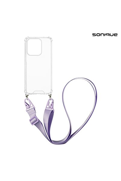 Sonique Θήκη Σιλικόνης με Strap Armor Clear Xiaomi Redmi 15C 4G / Redmi 15C 5...