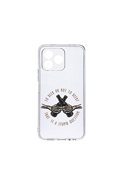 bestcase ¬Æ Husa Clear Silicon 2MM, Compatibila Cu Xiaomi Redmi 13, To Beer O...