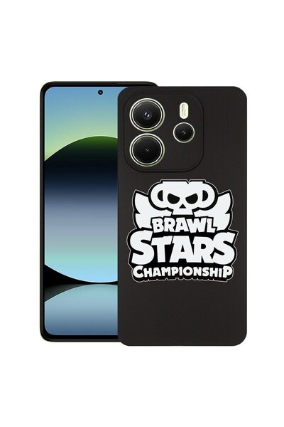 bestcase Θήκη για Xiaomi Redmi Note 14, Brawl Stars ChampionShip, Λεπτή σιλικ...