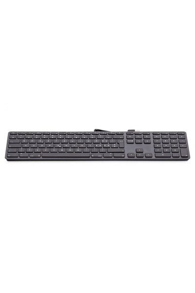 LMP Tastatură numerică USB KB-1243, 110 taste, 2x USB, aluminiu, layout itali...