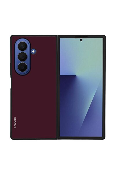Sonique Θήκη ColorBloc Series για Samsung Galaxy Z Fold 7 Μπορντό