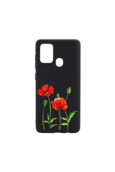 bestcase Husa Silicon Red Flower, compatibila cu Xiaomi Redmi 9C, rezistenta ...