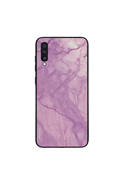 Sonique Θήκη Marble Series για Samsung Galaxy A70/A70s Βιολετί