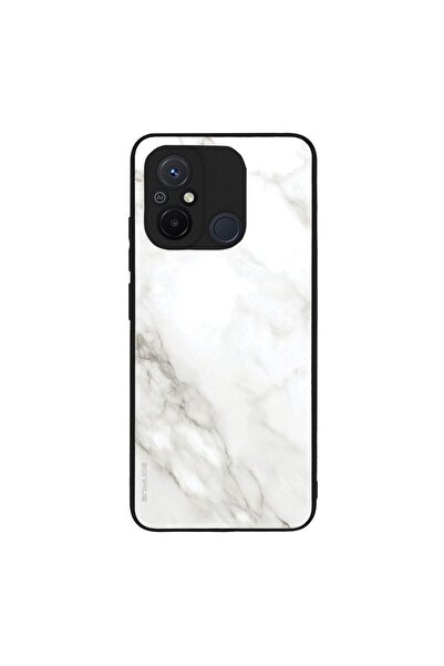 Sonique Θήκη Marble Series για Xiaomi Redmi 12C Λευκό