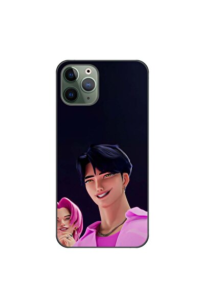 OEM Husa compatibila cu Apple iPhone 11 Pro Max Silicon Gel Tpu Model KPop De...