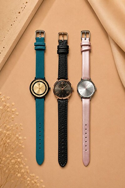 Twelve Opportunity Product 3-Piece Women's Wristwatch