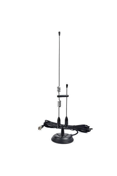 Choice1 TC-MS10 Black Dual Band Mobile Antenna Magnetic Base ,2m 70cm VHF/UHF...