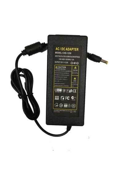Generic 12V 6A power supply with 5.5x2.5 mm plug without power cable (502)