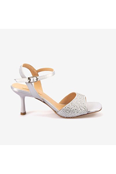 KEMAL TANCA Hawen Angels Women's Leather Sole 7.5cm Heeled Satin Evening & Ev...