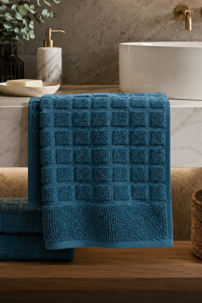 Sophia Prosop de baie ARNO 40x60 cm, 100% bumbac, gri-bej