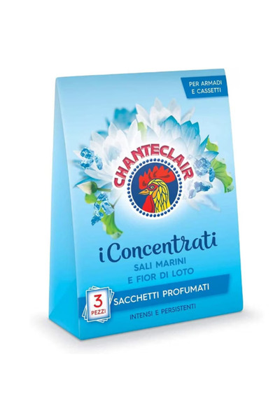 Chanteclair Set Saculeti Parfumati, Saruri Marine si Flori de Lotus, 3 x 12 g