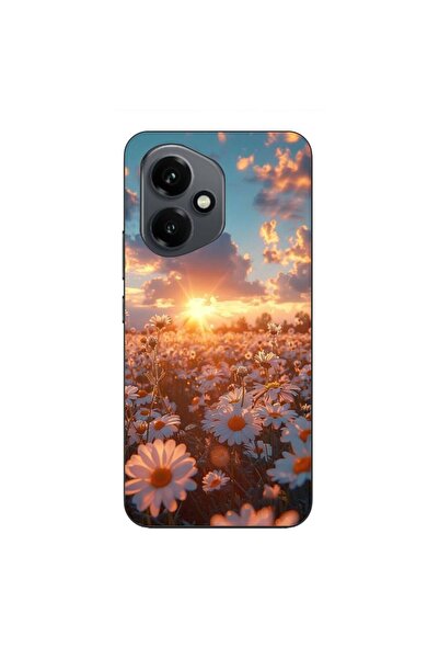 OEM Husa compatibila cu Honor 400 Silicon Gel Tpu Model Rasarit cu Flori