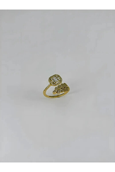 Twin Store Adjustable Zircon Stone Brass Bijouterie Ring - Yz0158-1