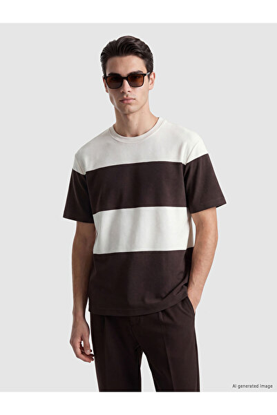 LC Waikiki Tricou bărbătesc cu guler rotund din pique