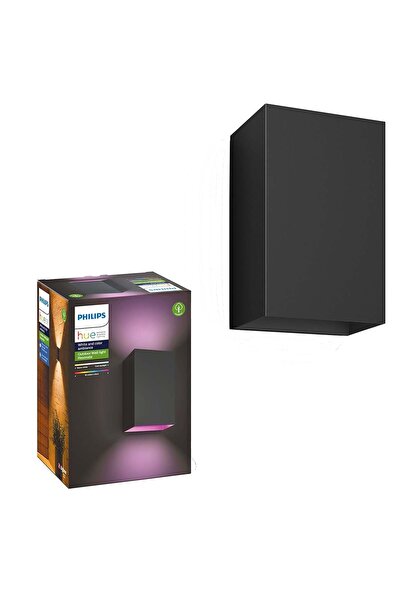 Philips Hue Resonate Dış Mekan Duvar Lambası 2x8W - Siyah