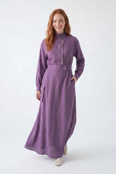 FTZ WOMEN Women's Begonia Talşi Dress Plum 31364
