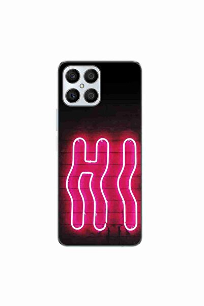 OEM Case compatible with Honor X8 4G Silicone Gel Tpu Model Neon Hi
