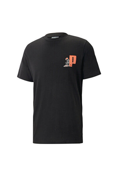 Puma Men Graphics Street Cats Tee - Black