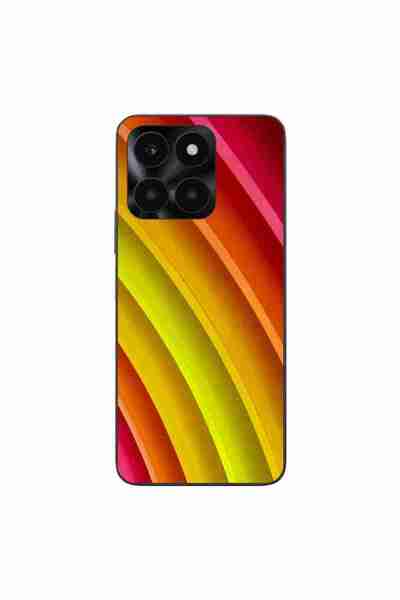 OEM Case compatible with Honor X6a Silicone Gel Tpu Pattern Abstract Stripes
