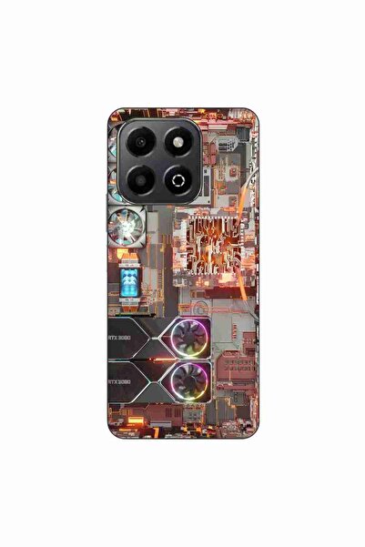 OEM Калъф, съвместим с Honor X6b, силиконов гел TPU, модел за дънна платка