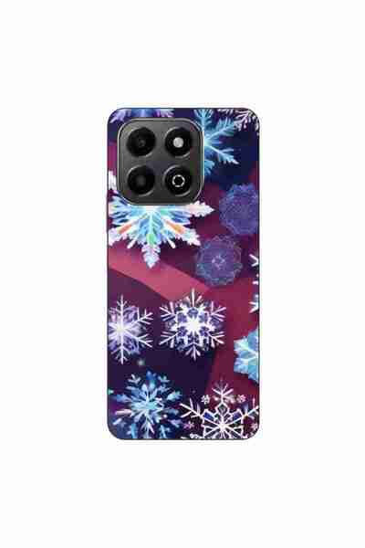 OEM Husa compatibila cu Honor X6b Silicon Gel Tpu Model Fulgi de Gheata