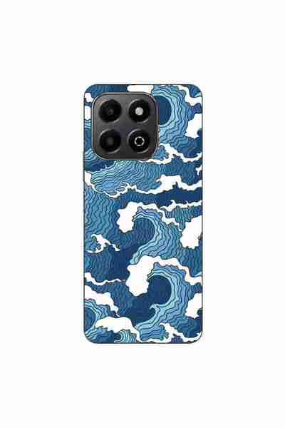 OEM Husa compatibila cu Honor X6b Silicon Gel Tpu Model Crazy Waves