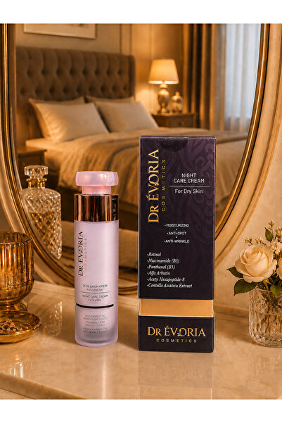 DR EVORİA COSMETICS Gece Bakım Kremi Kuru Ciltler