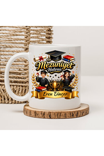 Er-Se Tasarım Graduation souvenir mug, graduation cup, student gift mug 001