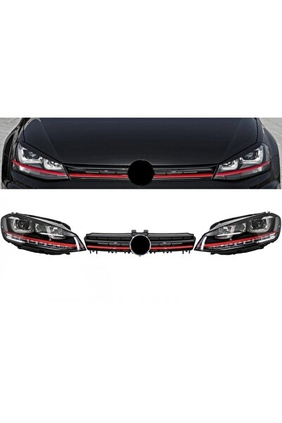 tuningset Faruri complete LED 3D cu semnalizare dinamică secvențială și DRL, ...