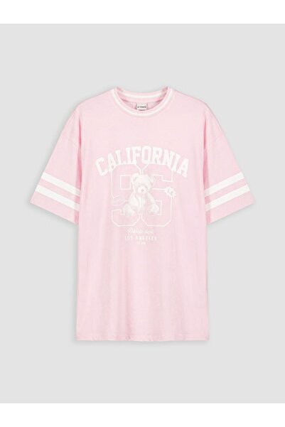 LC Waikiki Lcw Kids Crew Neck Printed Girls' T-Shirt
