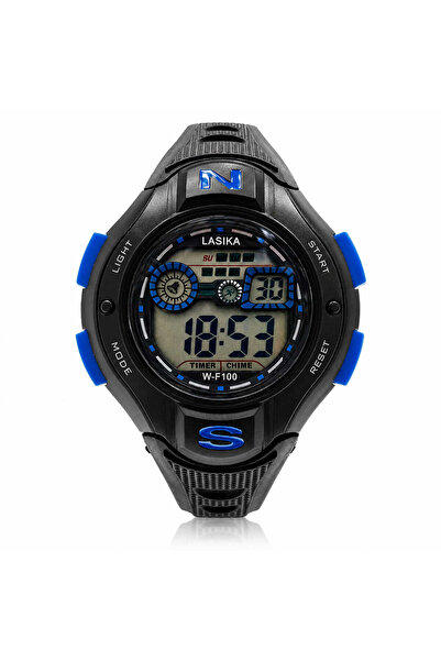 Lasika Ceas pentru copii, Electronic, 3 ATM, Lasika, Negru, LSK49