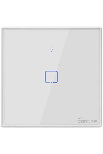 Sonoff Smart Simple Touch Switch T2EU1C TX, 1 Channel, Wi-Fi, Compatible with...