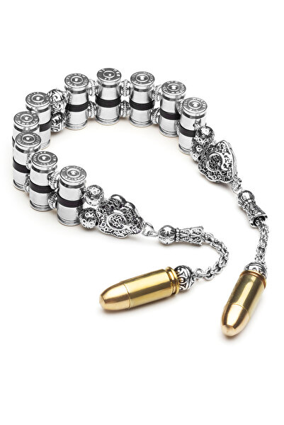 OTTOTESBİH Certified Bullet Design 105Gr Alpaca Metal Rosary Zaza Rosary