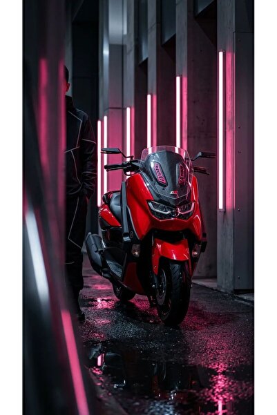 Yamaha Nmax 125-155 Ön Cam Cnc Alt Braket Seti Mavi (2021-24)
