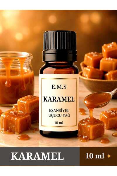 E.M.S AVM KARAMEL Uçucu Yağ Buhurdanlık Yağı Difüzör Esansı Oda Kokusu Esansı...