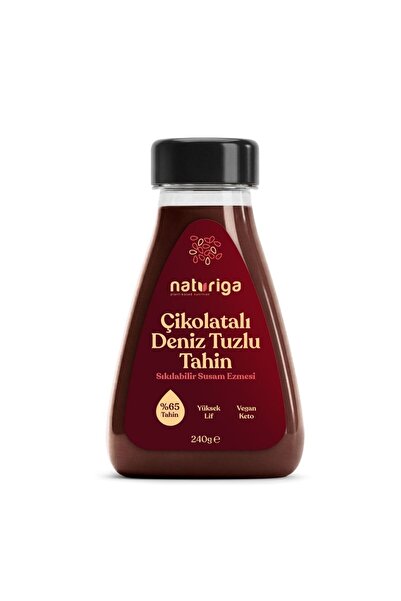 Naturiga Sea Salt & Chocolate Squeeze Tahini 240Gr