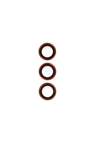 atastore2017 Samsung Galaxy S23 Ultra Metal Camera Lens - Red
