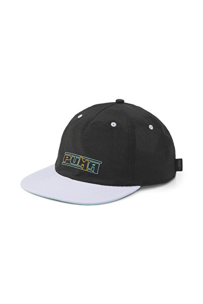 Puma Men SWxP Relaxed Flat Brim Cap - Black
