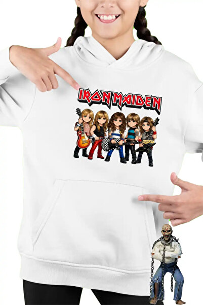 OEM Hanorac Copii Fete Iron Maiden Wasted Years